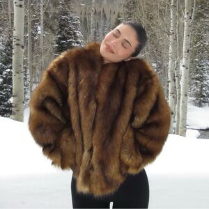 Faux Fur Jacket | Cedar - XXS/XS